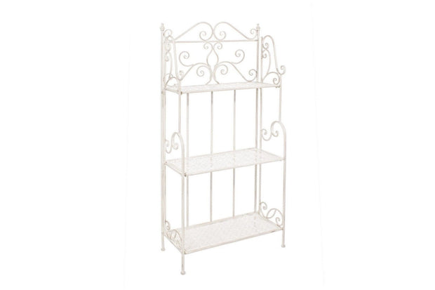 Bizzotto Scaffale pieghevole da giardino Emily Piccola Crema