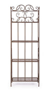 Bizzotto Scaffale pieghevole da giardino Melanie Marrone