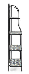 Bizzotto Scaffale pieghevole da giardino Positano Multicolore