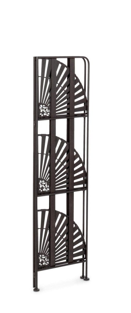 Bizzotto Scaffale pieghevole da giardino Ray Corner Piccola Marrone
