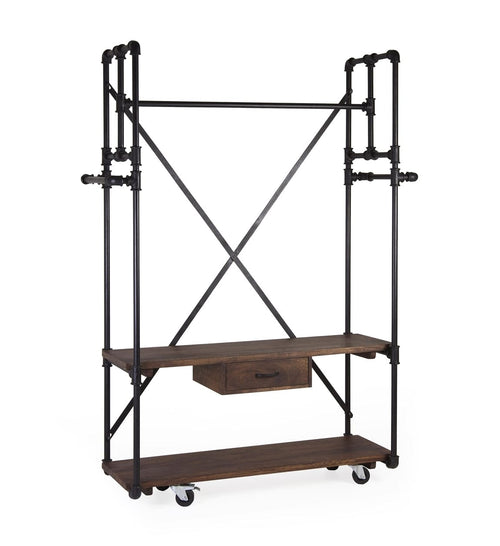 Scaffale porta scarpe Pipa Noce