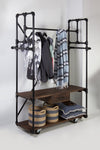 Scaffale porta scarpe Pipa Noce (1)