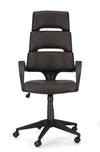 Bizzotto Scaun de birou ergonomic, tapitat cu stofa Bart Negru, l62xA62,5xH117,5-125,5 cm