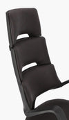 Bizzotto Scaun de birou ergonomic, tapitat cu stofa Bart Negru, l62xA62,5xH117,5-125,5 cm