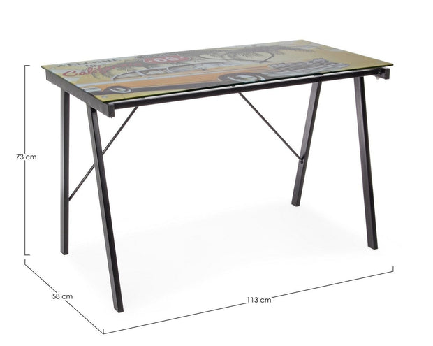 Bizzotto Scrivania California Multicolore