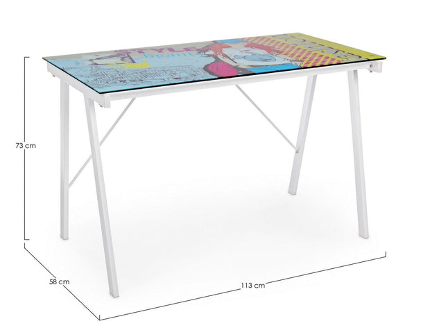 Bizzotto Scrivania Cartoon Multicolore
