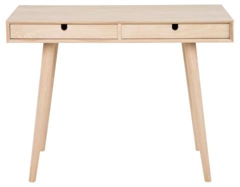 Actona Scrivania con 2 cassetti Century Quercia
