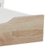 Actona Scrivania con 3 cassetti Neptun Bianco