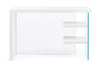 Bizzotto Scrivania Line Bianco