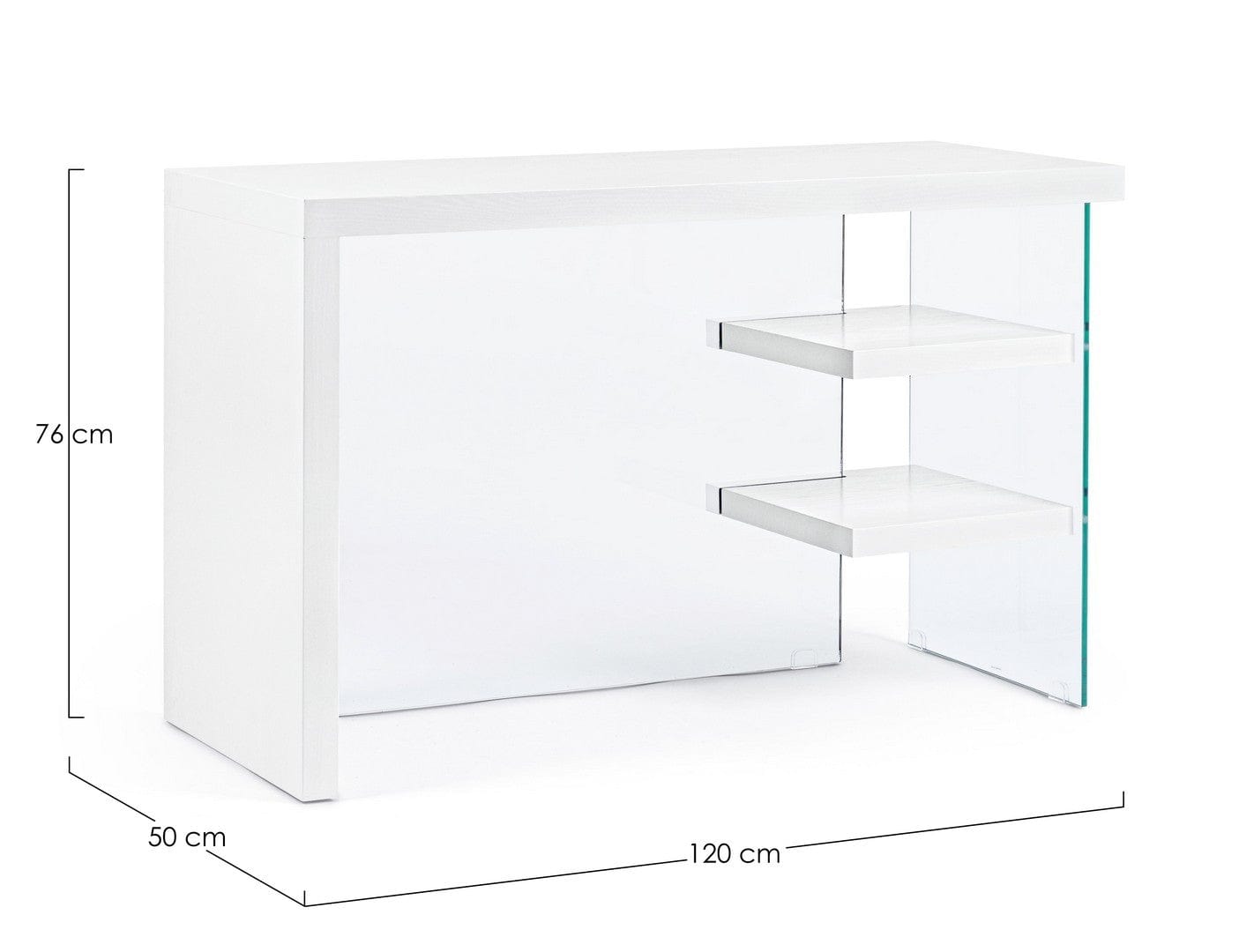 Bizzotto Scrivania Line Bianco