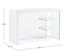Bizzotto Scrivania Line Bianco