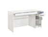 Scrivania per ragazzi, 3 cassetti e 1 anta, L138xL58xH75 cm (2)