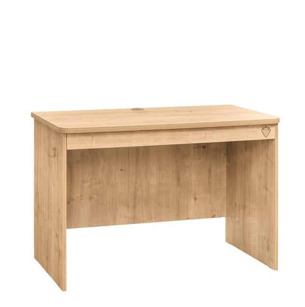 Scrivania per ragazzi in paglia con 1 cassetto, Mocha Natur, L110xL62xH75 cm (11)