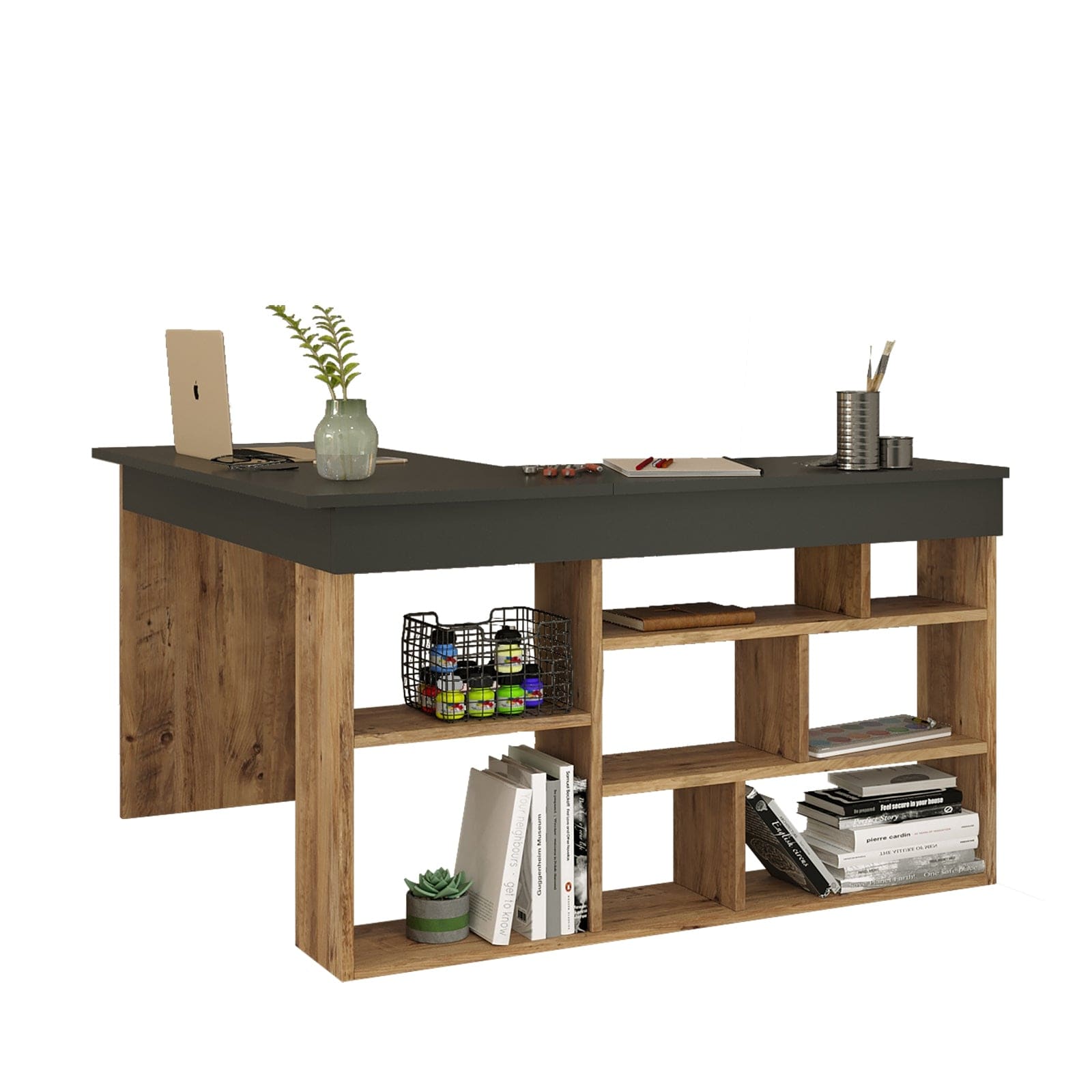 Scrivania Tywin CT5-AA Antracite (5)