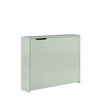 Scrivanie angolare a destro con ripiani e scaffali Work Concept CW01P Verde Opaco
