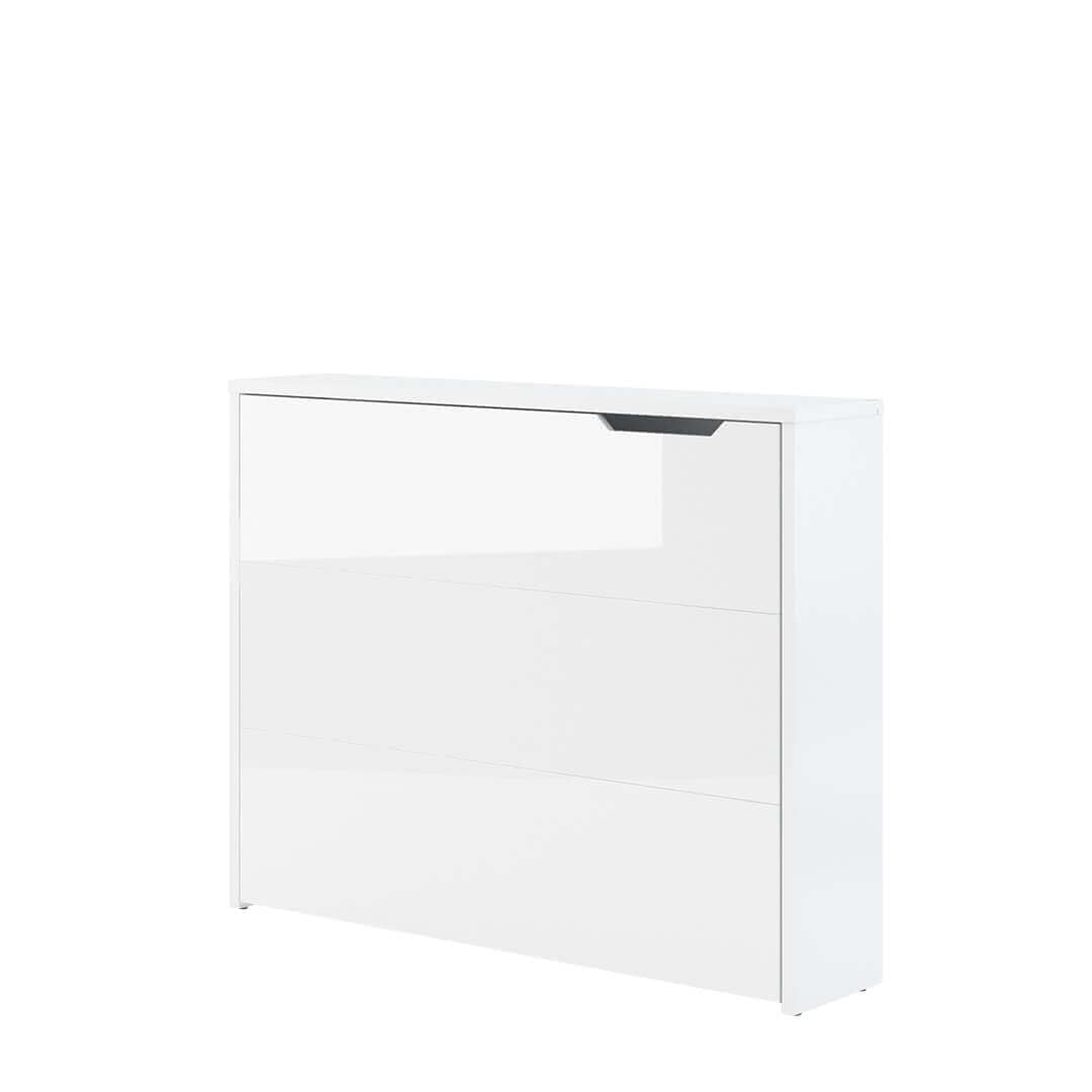 Scrivanie angolare a sinistro con ripiani e scaffali Work Concept CW01L Bianco Lucido (2)
