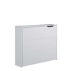 Scrivanie angolare a sinistro con ripiani e scaffali Work Concept CW01L Grigio Opaco