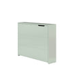 Scrivanie angolare a sinistro con ripiani e scaffali Work Concept CW01L Verde Opaco (2)