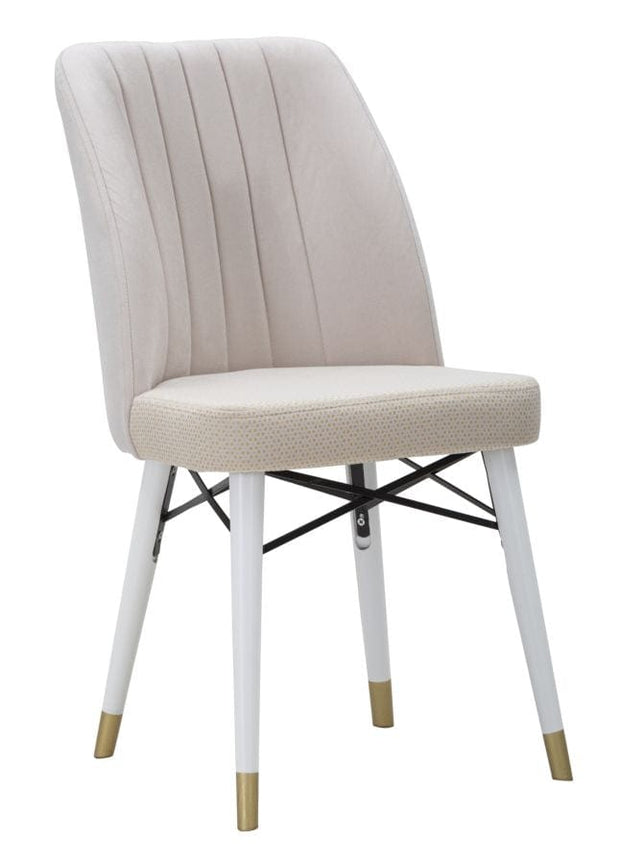 Sedia Bella Crema Set 2Pz cm 50x49x92,5 (2)