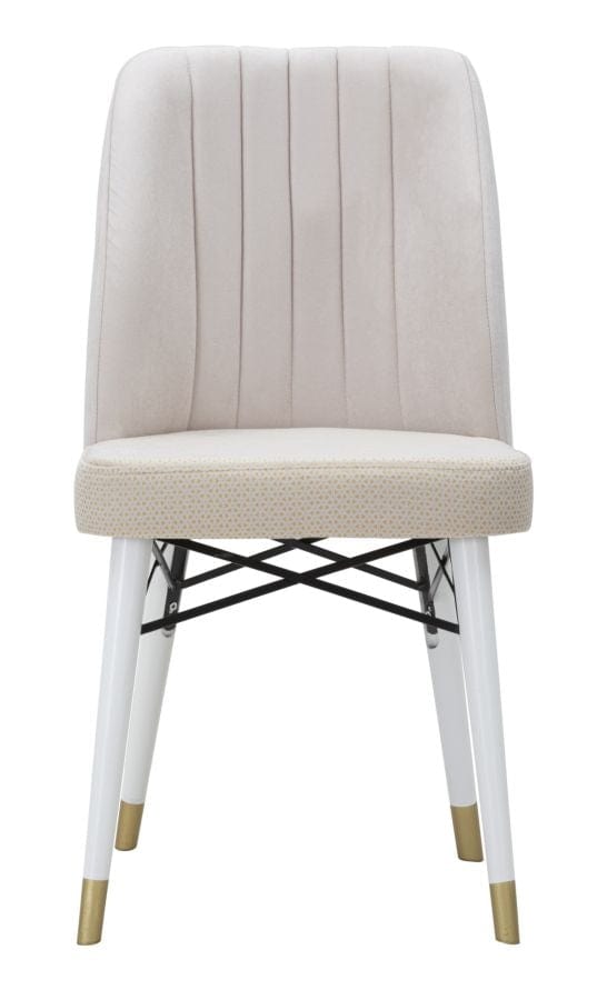Sedia Bella Crema Set 2Pz cm 50x49x92,5 (3)