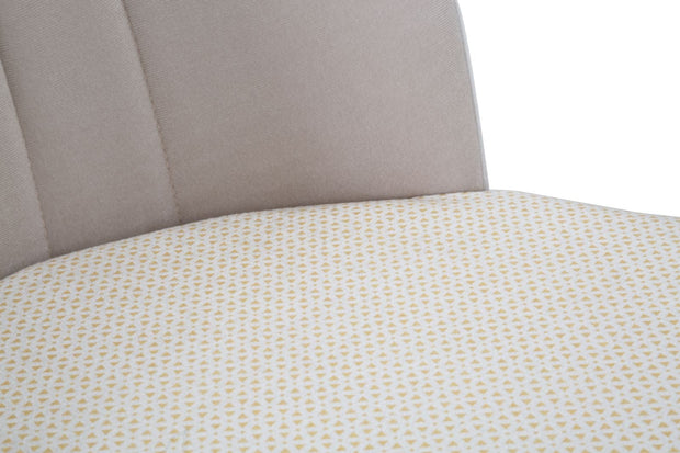 Sedia Bella Crema Set 2Pz cm 50x49x92,5 (9)