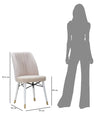 Sedia Bella Crema Set 2Pz cm 50x49x92,5 (11)