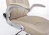 Sedia da gaming in ecopelle Boneville Beige (6)