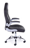 Sedia da gaming in ecopelle Boneville Nero (3)