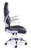 Sedia da gaming in ecopelle Boneville Nero (4)