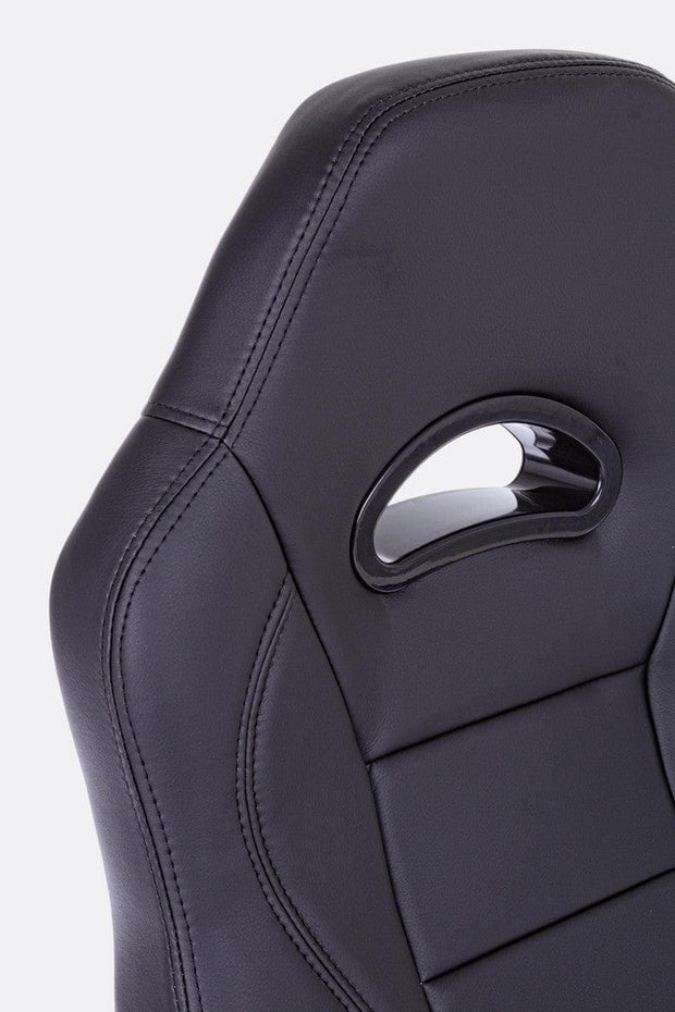 Sedia da gaming in ecopelle Boneville Nero (5)