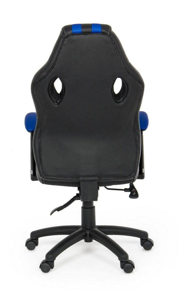 Sedia da gaming in ecopelle Spider Nero (4)