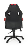 Bizzotto Sedia da gaming in ecopelle Spider Nero