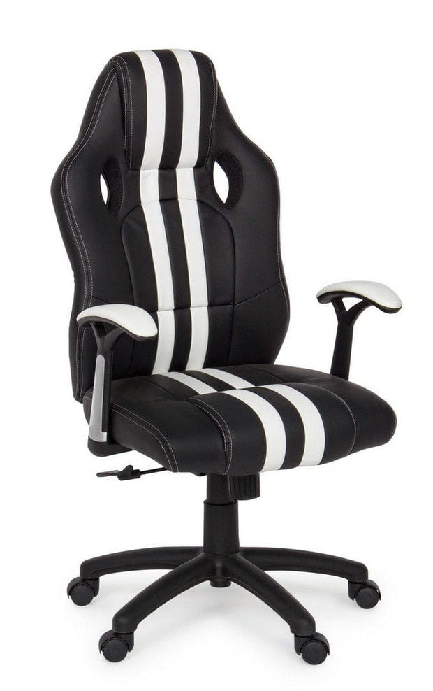 Sedia da gaming in ecopelle Spider Nero (13) & BIZZZT-SCAUN-SPIDER