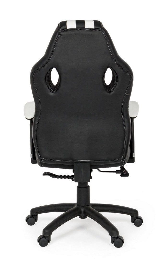 Sedia da gaming in ecopelle Spider Nero (16)