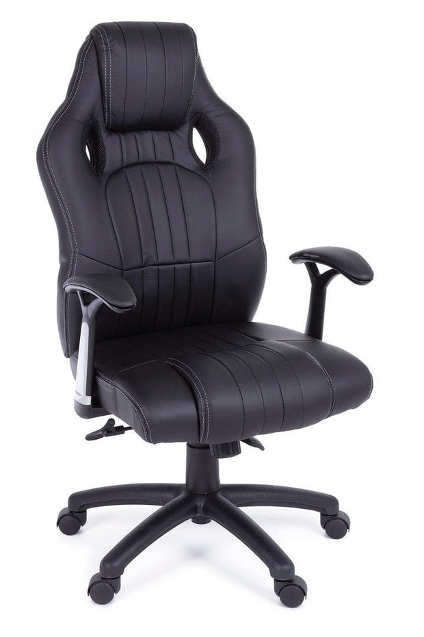 Sedia da gaming in ecopelle Spider Nero (19) & BIZZZT-SCAUN-SPIDER