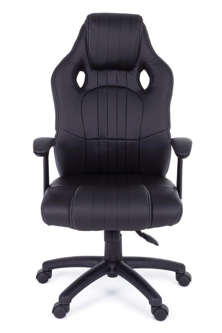 Sedia da gaming in ecopelle Spider Nero (20)