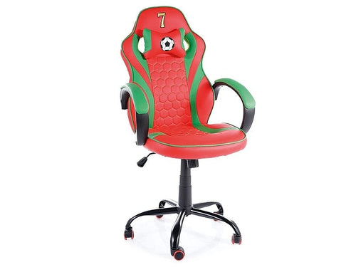 Sedia da gaming Portal Rosso