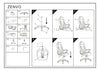 Sedia da gaming Zenobio Grigio (3)