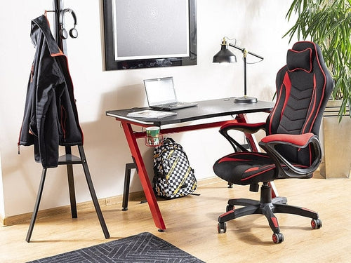 Sedia da gaming Zenobio Rosso (1)