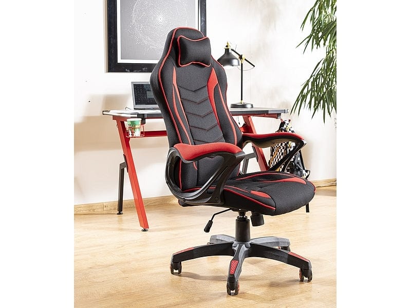Sedia da gaming Zenobio Rosso (5)