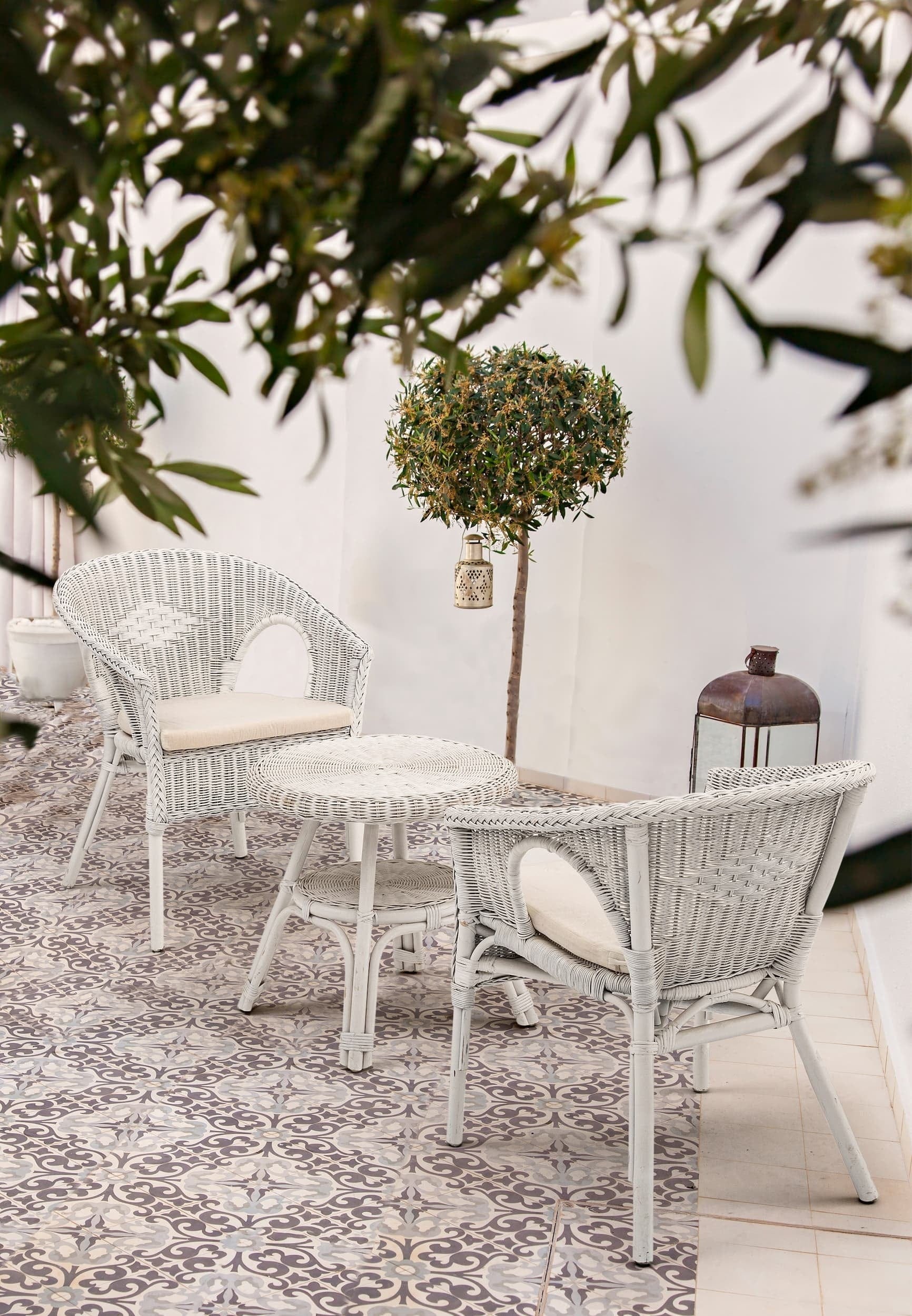 Sedia Da Giardino Alliss Bianco (1)