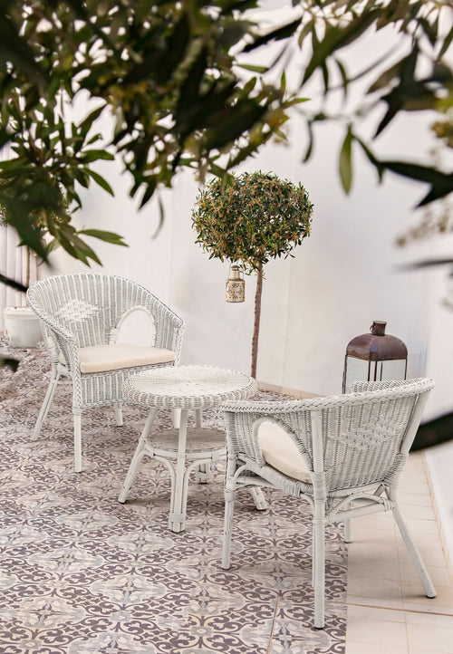 Sedia Da Giardino Alliss Bianco (1)