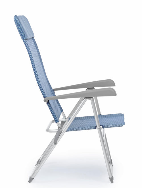 Sedia da giardino pieghevole Cross Alto Blu (1)