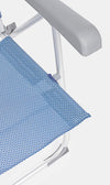 Sedia da giardino pieghevole Cross Alto Blu (7)