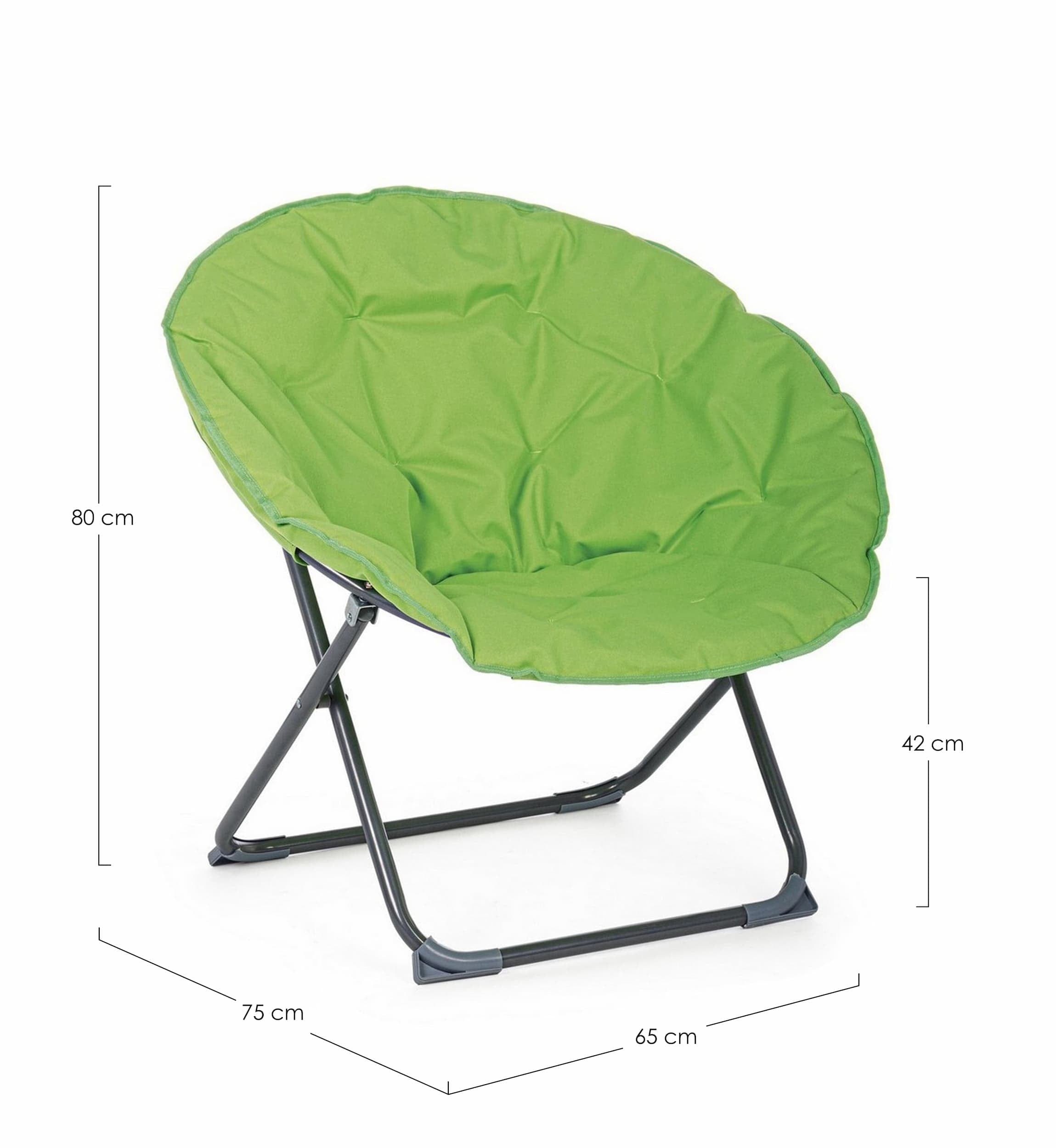 Sedia da giardino pieghevole Luna Verde (6)