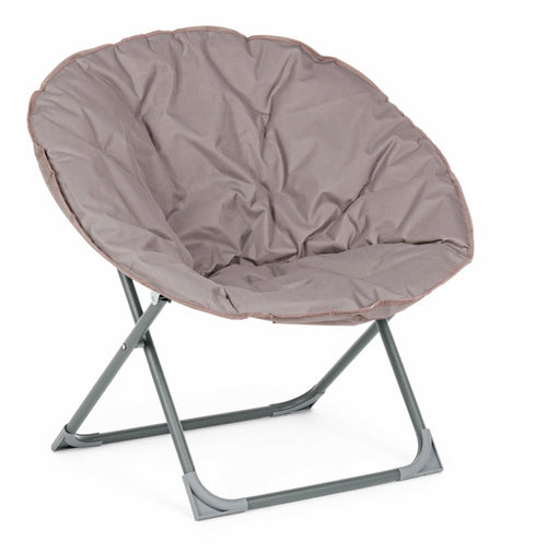 Sedia da giardino pieghevole Moon Cappuccino