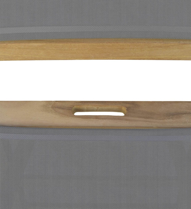 Sedia da giardino pieghevole Screen Arm Grigio (6)
