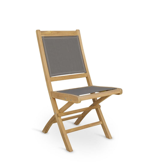 Sedia da giardino pieghevole Screen Grigio