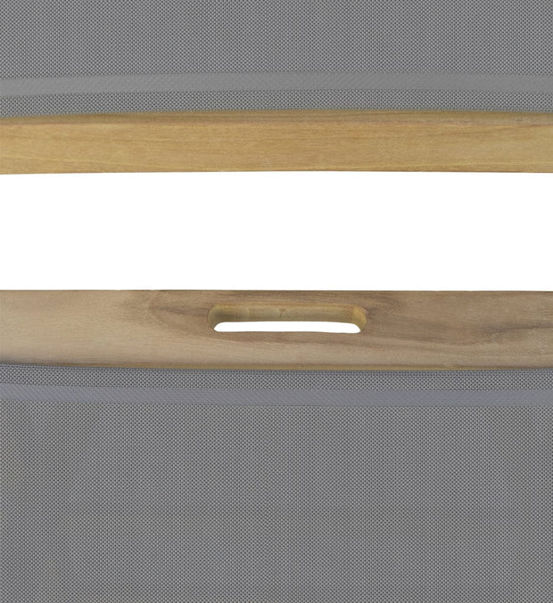 Sedia da giardino pieghevole Screen Grigio (6)