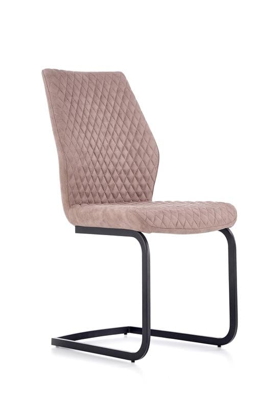 Sedia da pranzo in Ecopelle Kai-272 Beige (3)
